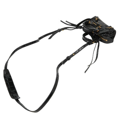 Balenciaga City Neo Classic Super Nano 2-Way Shoulder Bag Croco — view 5