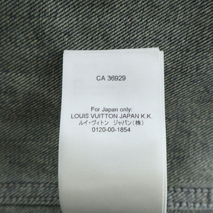Louis Vuitton Monogram Denim Workwear Zipup Jacket Zip — view 8