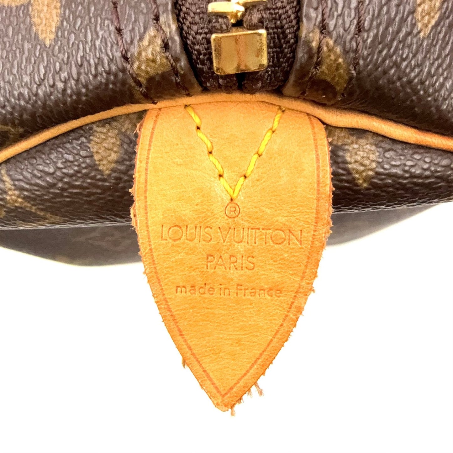 Louis Vuitton Keepall 55 Monogram Leather Brown Light Boston Bag Gold — view 4