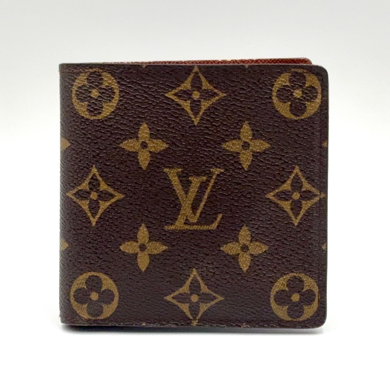Louis Vuitton Porto Billets Cult Cles Monet Monogram Leather Brown Bi Foldwallet