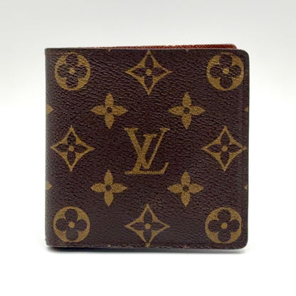 Louis Vuitton Porto Billets Cult Cles Monet Monogram Leather Brown Bi Foldwallet