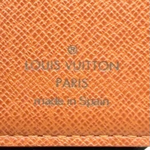 Louis Vuitton Porto Billets Cult Cles Monet Monogram Leather Brown Bi Foldwallet — view 4