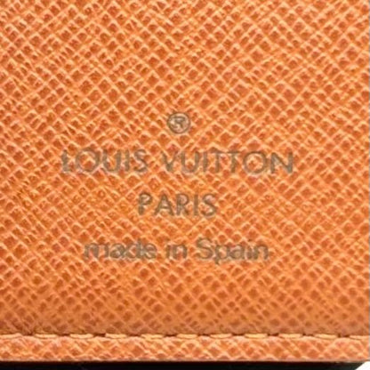 Louis Vuitton Porto Billets Cult Cles Monet Monogram Leather Brown Bi Foldwallet — view 4