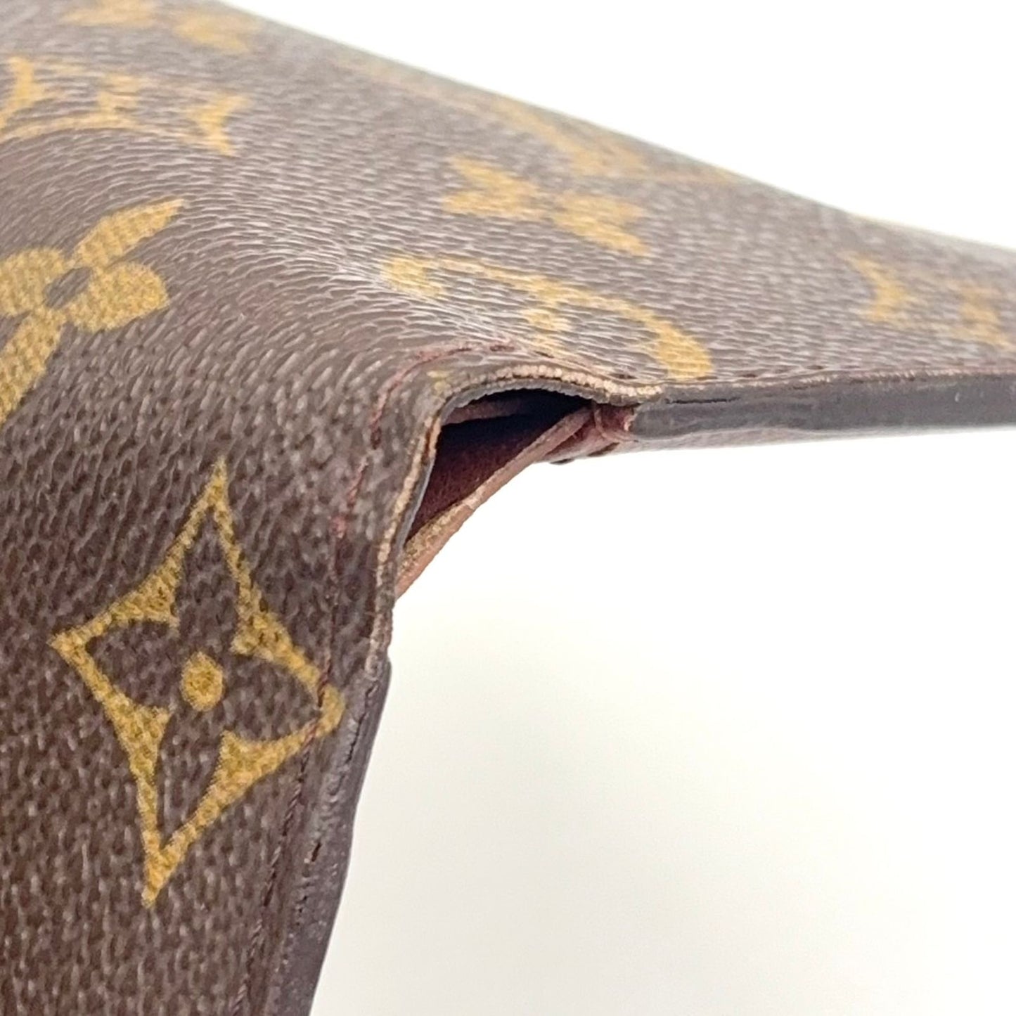 Louis Vuitton Porto Billets Cult Cles Monet Monogram Leather Brown Bi Foldwallet — view 8