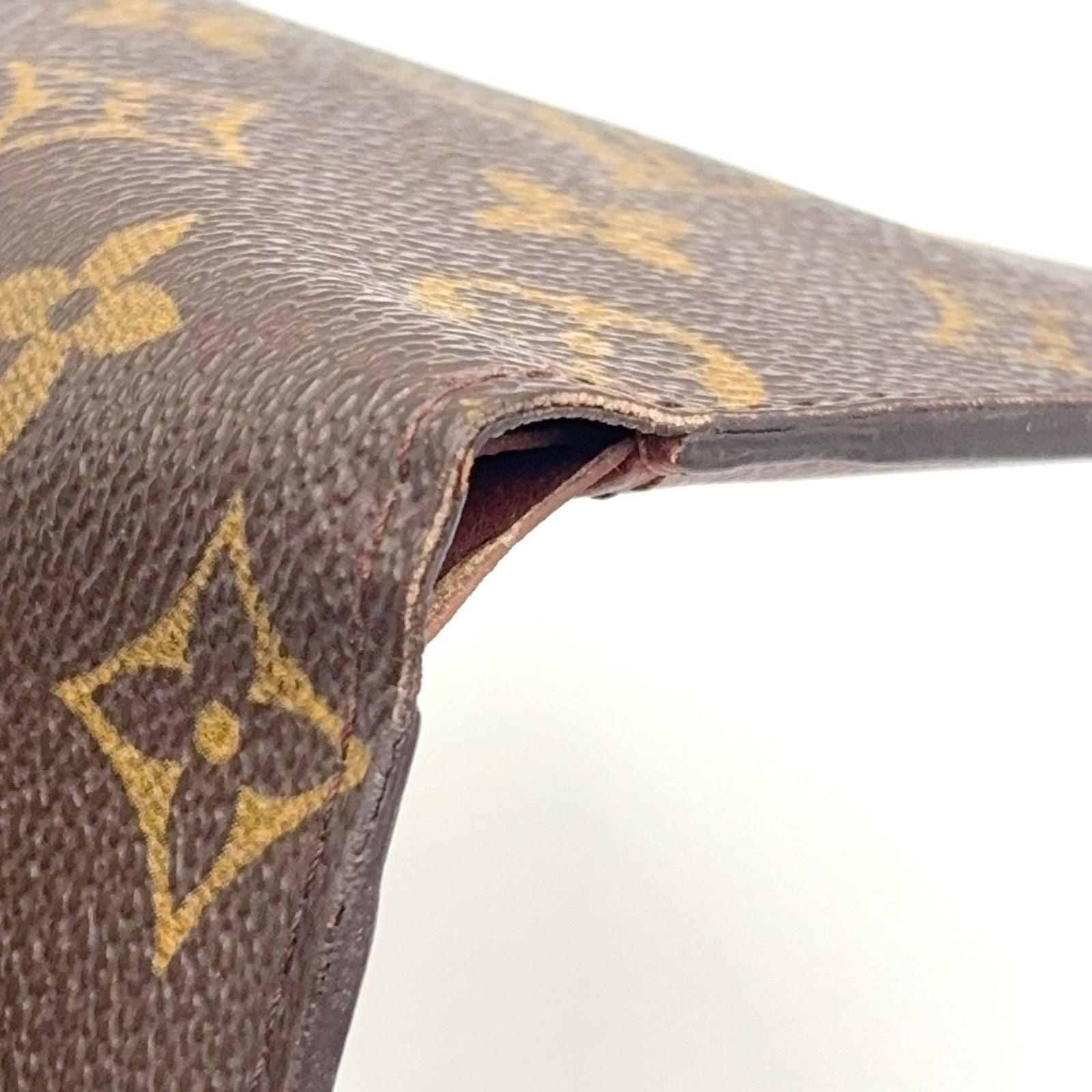 Louis Vuitton Porto Billets Cult Cles Monet Monogram Leather Brown Bi Foldwallet — view 8