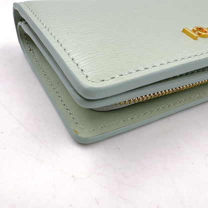 Gucci Leather Lightgreen Bi Foldwallet Gold Wallet — view 7