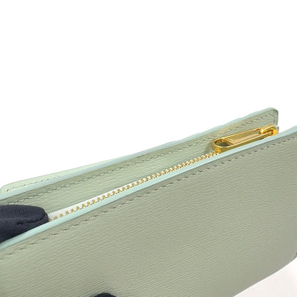 Gucci Leather Lightgreen Bi Foldwallet Gold Wallet — view 8