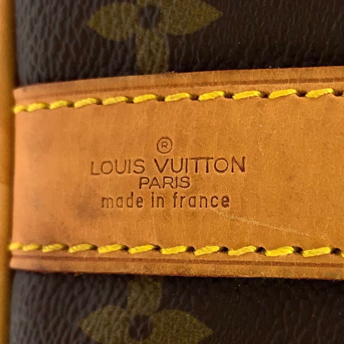 Louis Vuitton Keepall Bandouliere 60 Monogram Leather Brown Light Boston — view 4