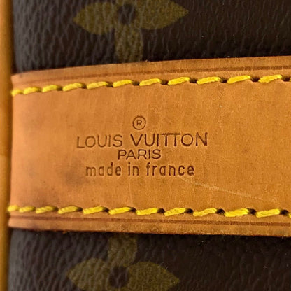 Louis Vuitton Keepall Bandouliere 60 Monogram Leather Brown Light Boston — view 4