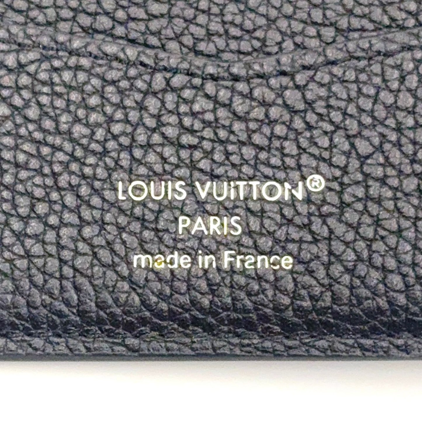 Louis Vuitton Portefeuille Calf Correspondence Leather Black Bi Foldwallet — view 4