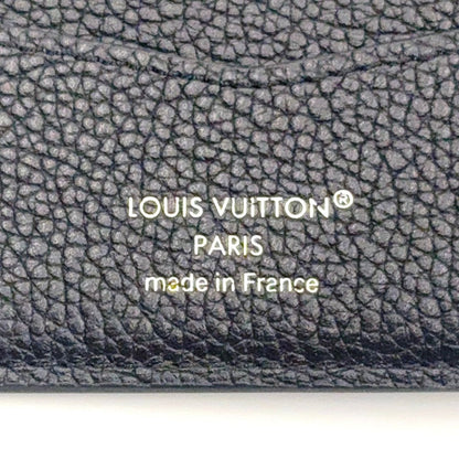Louis Vuitton Portefeuille Calf Correspondence Leather Black Bi Foldwallet — view 4