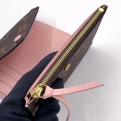 Louis Vuitton Portefeuille Victorine Monogram Rose Ballerine Leather Brown — view 7