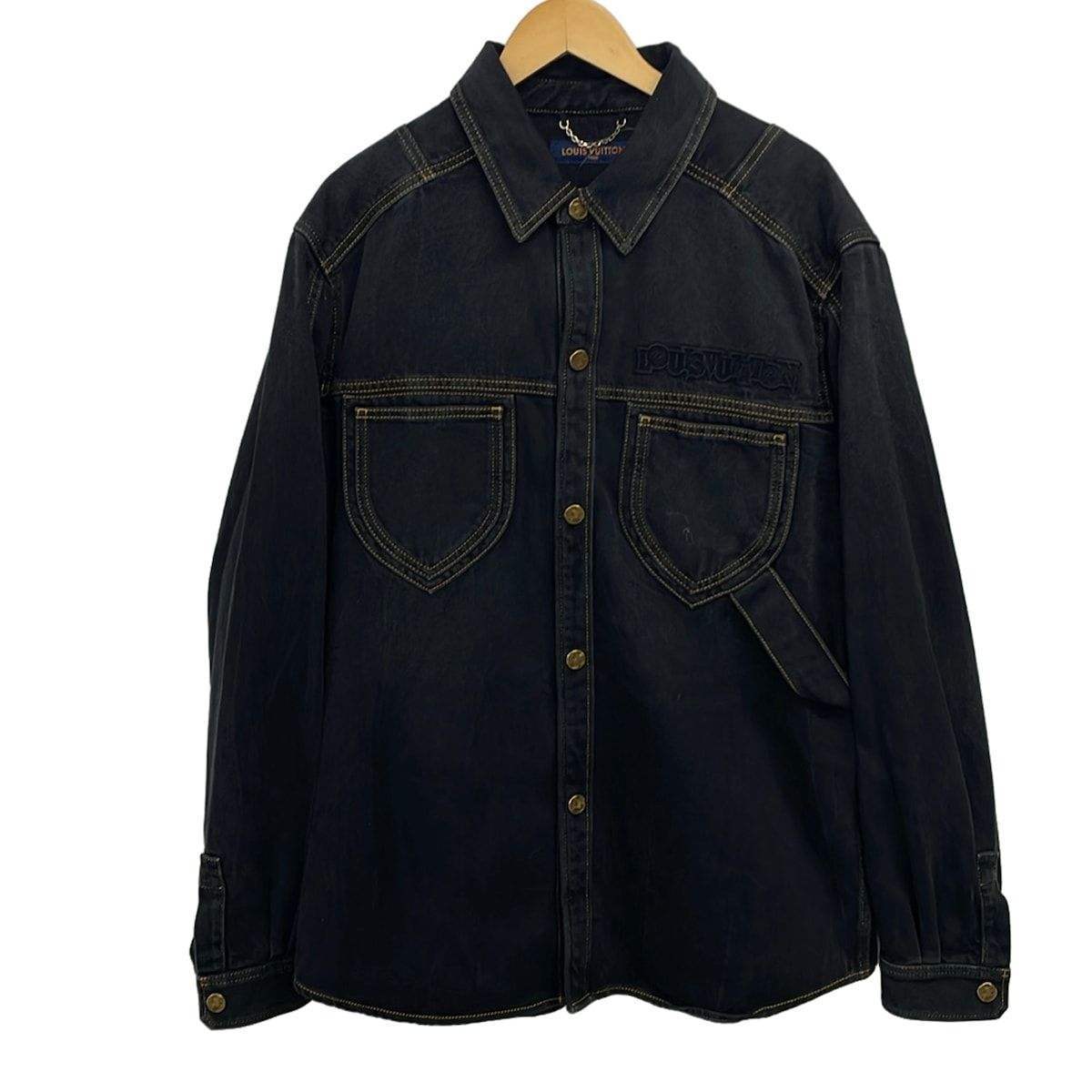Louis Vuitton Jean L Dark Navy Long Sleeve Spring Autumn Jacket