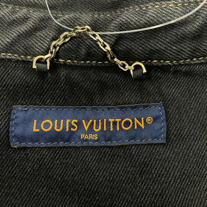 Louis Vuitton Jean L Dark Navy Long Sleeve Spring Autumn Jacket — view 3