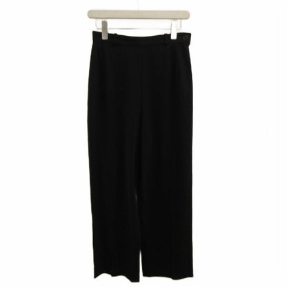 Hermes Martin Margiela Era Wide Pants Trousers Wool 40 Black Full Length PP