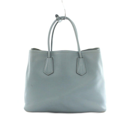 Prada Saffiano Leather Doubre Tote Light Blue — view 2