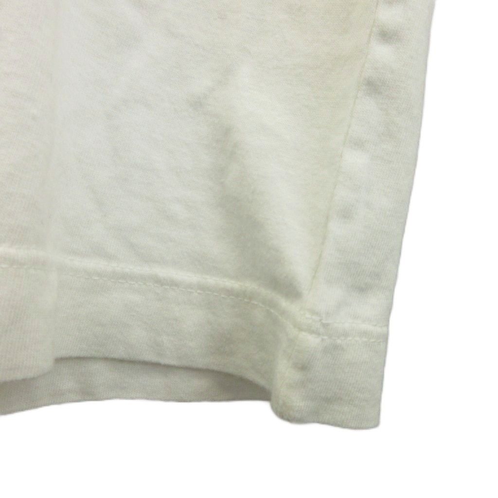Fendi T-Shirt White Logo Print Short Sleeve Top PP — view 5