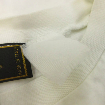 Fendi T-Shirt White Logo Print Short Sleeve Top PP — view 7