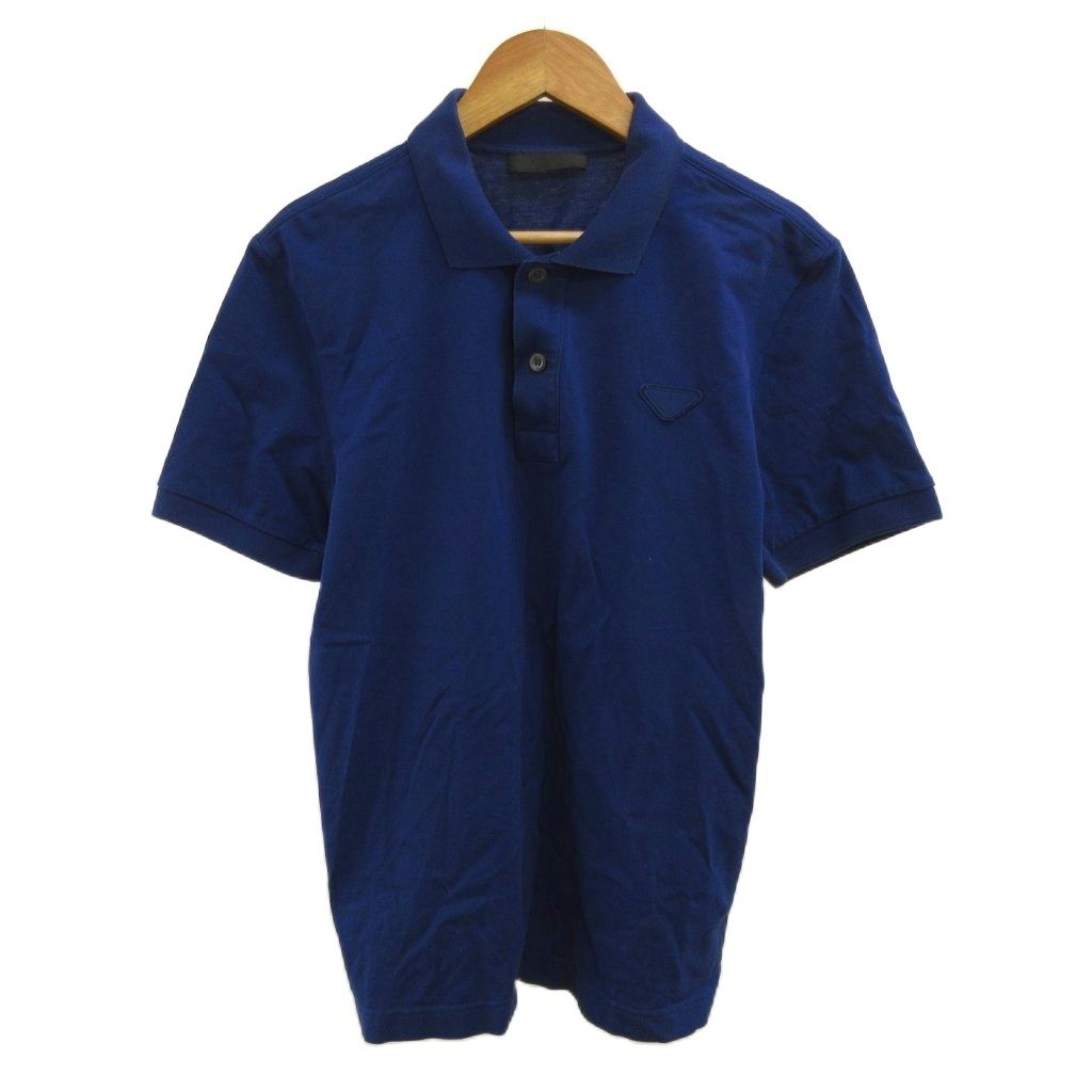 Prada Polo Shirt XS Blue Short Sleeve PP