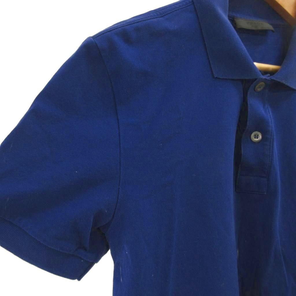 Prada Polo Shirt XS Blue Short Sleeve PP — view 3