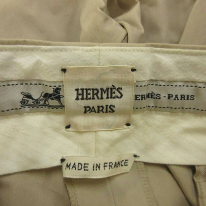 Hermes Gaultier Era Pants Trousers 38 Beige Full Length PP — view 4