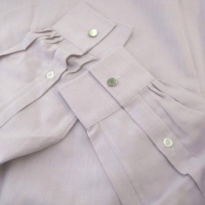 Hermes Long Sleeve Shirt 40 Purple Regular Color Top YU — view 6
