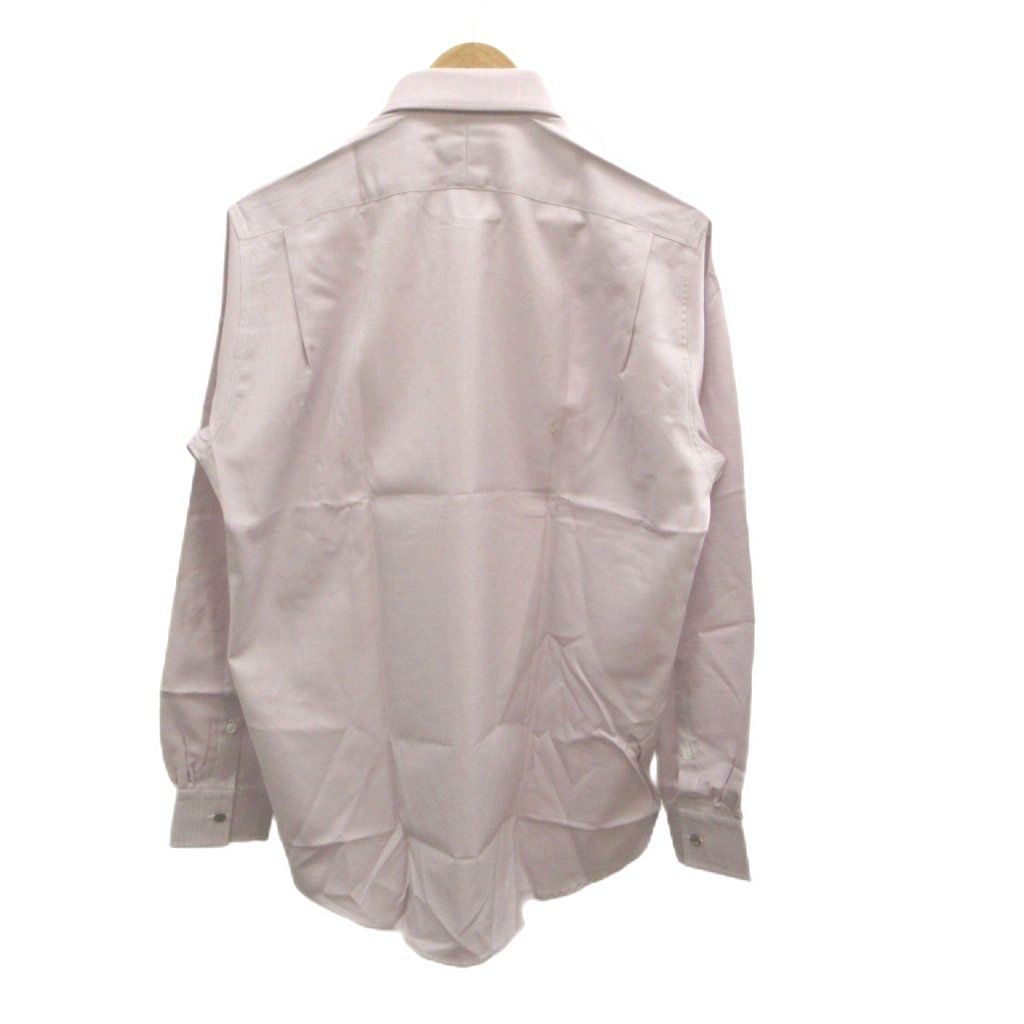 Hermes Long Sleeve Shirt 40 Purple Regular Color Top YU — view 2