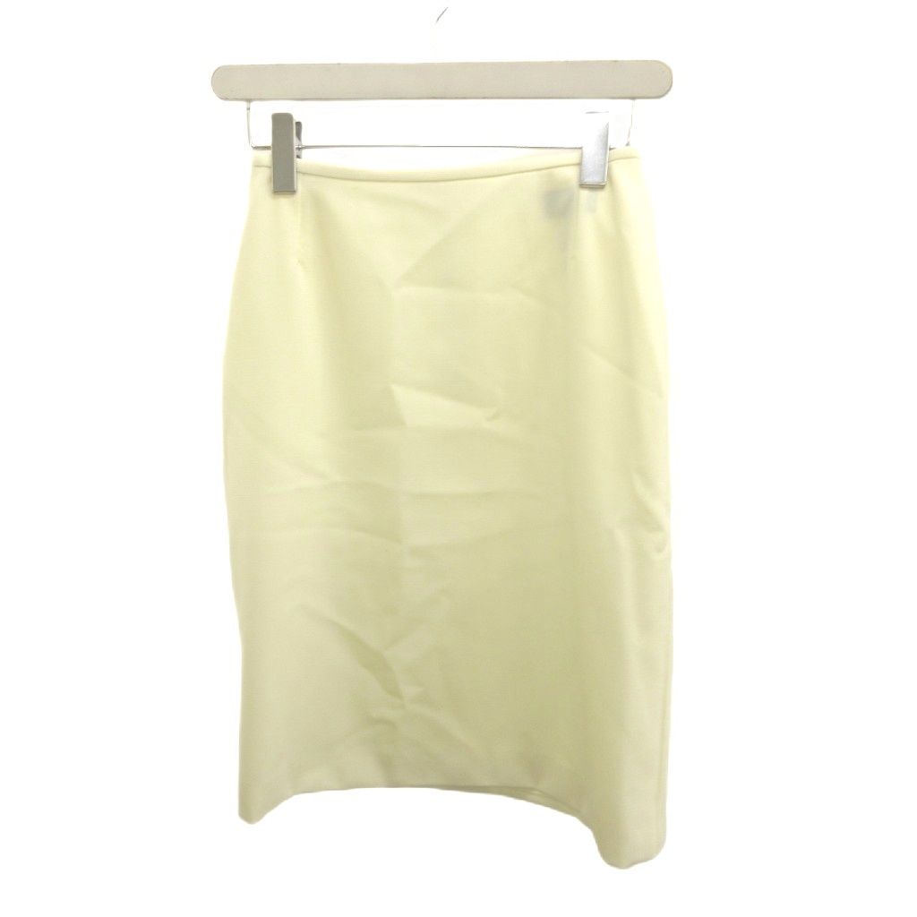 Versace Gianni Set Tailored Jacket Tight Skirt Wool 38 White Off Ivory Long — view 5