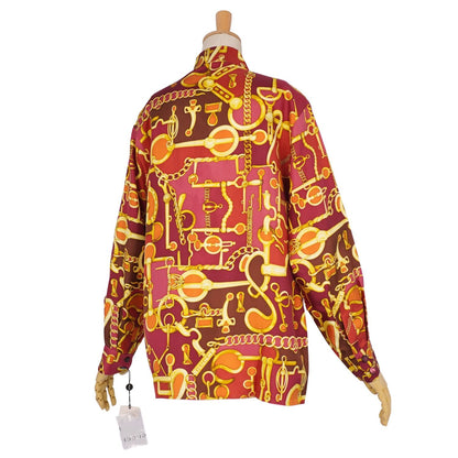 Gucci Shirt Era Blouse Total Pattern Long Sleeve Silk — view 5
