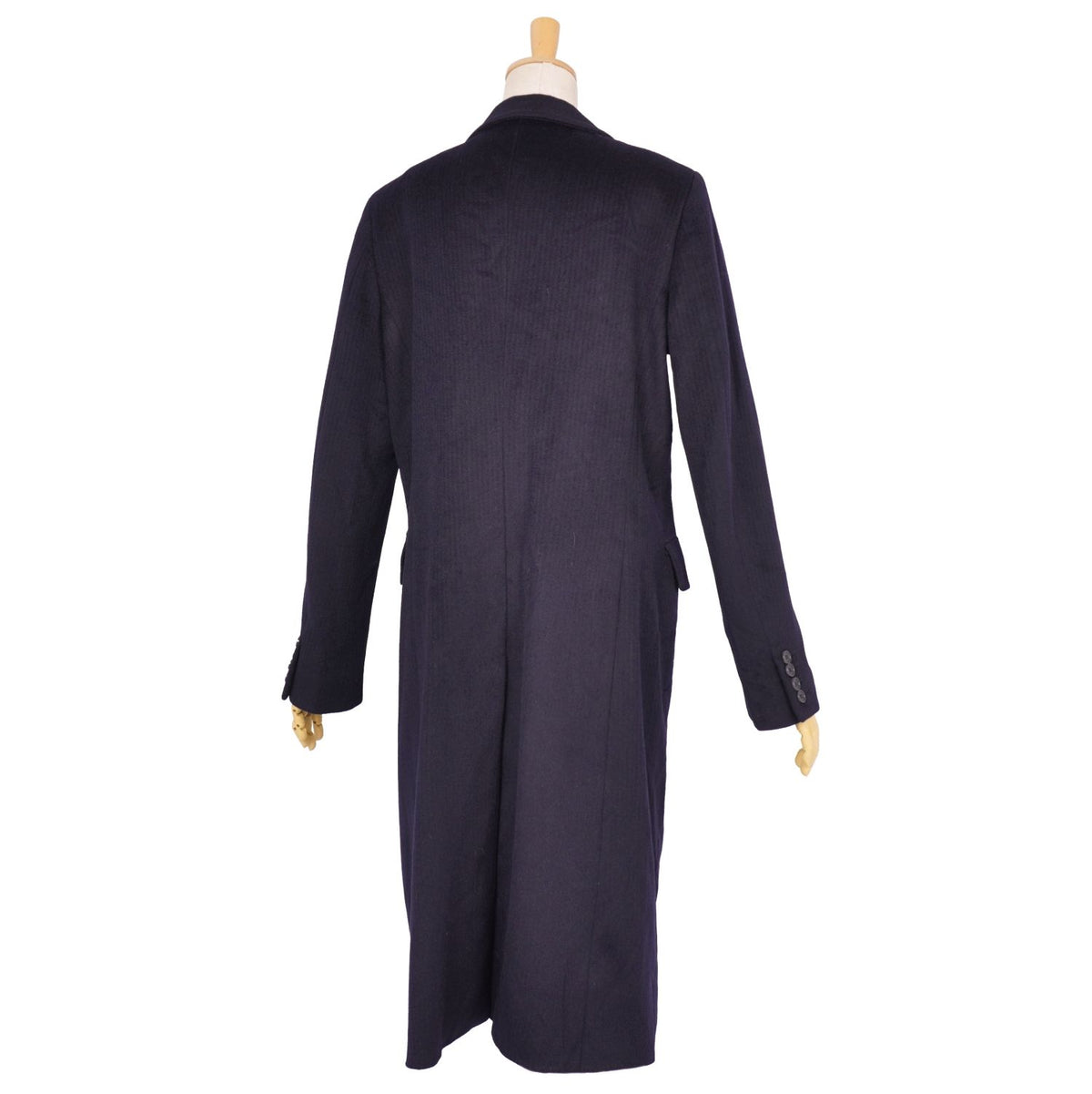 Max Mara Coat White Tag Long Leather Belle — view 6