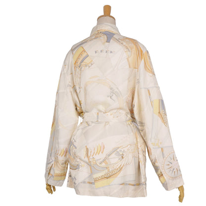 Hermes Martin Margiela Era Blouse with Shirt Belt Total Pattern — view 5