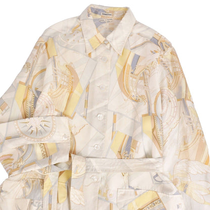 Hermes Martin Margiela Era Blouse with Shirt Belt Total Pattern — view 2