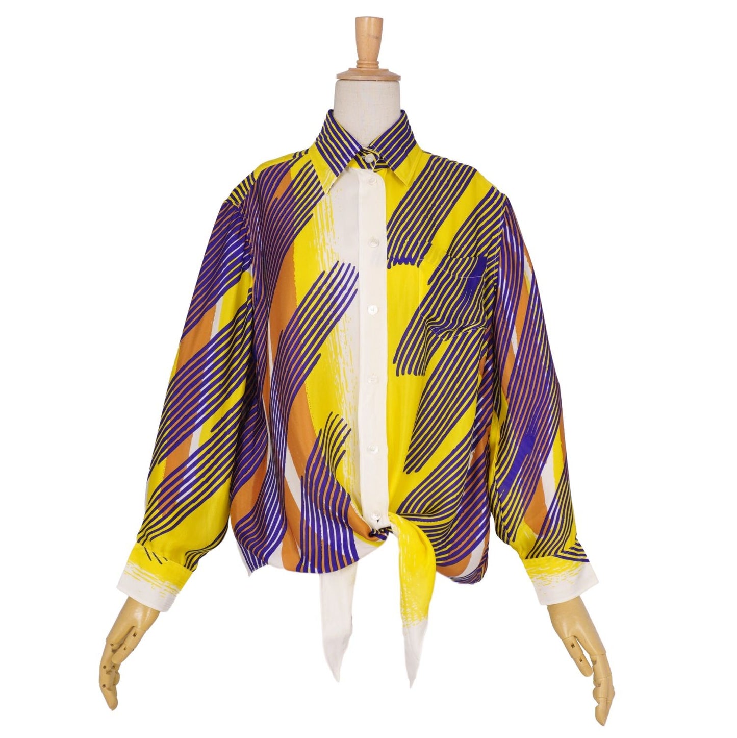 Hermes Shirt Blouse Gaultier Era Long Sleeve — view 3