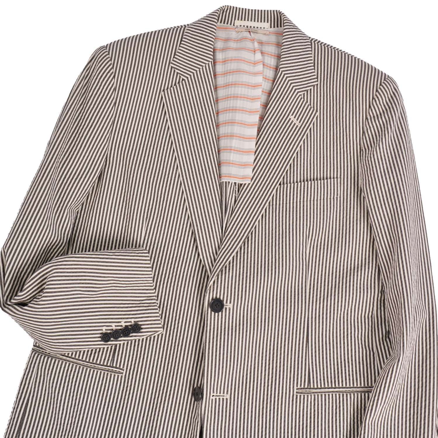 Hermes Jacket Tailored Seersucker — view 3