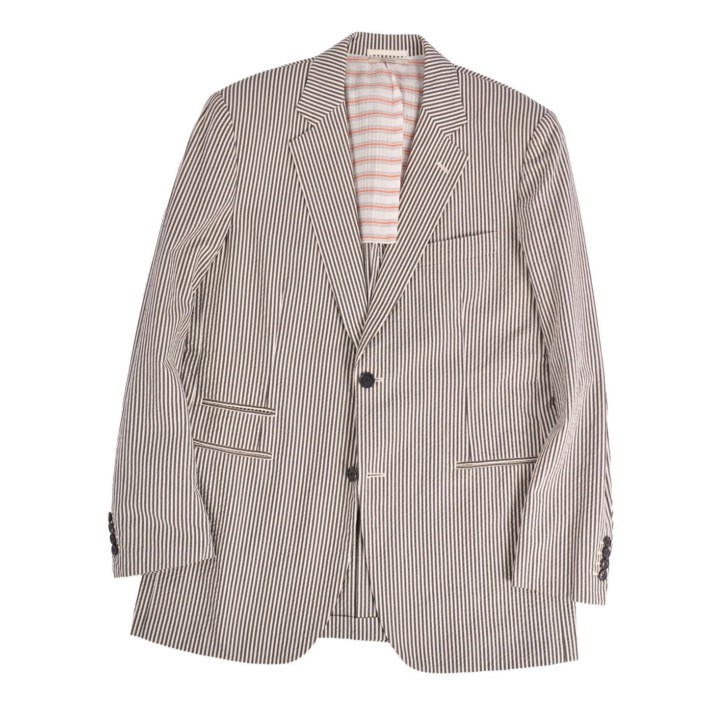 Hermes Jacket Tailored Seersucker