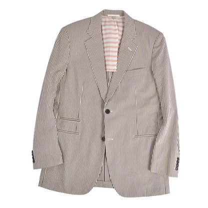 Hermes Jacket Tailored Seersucker