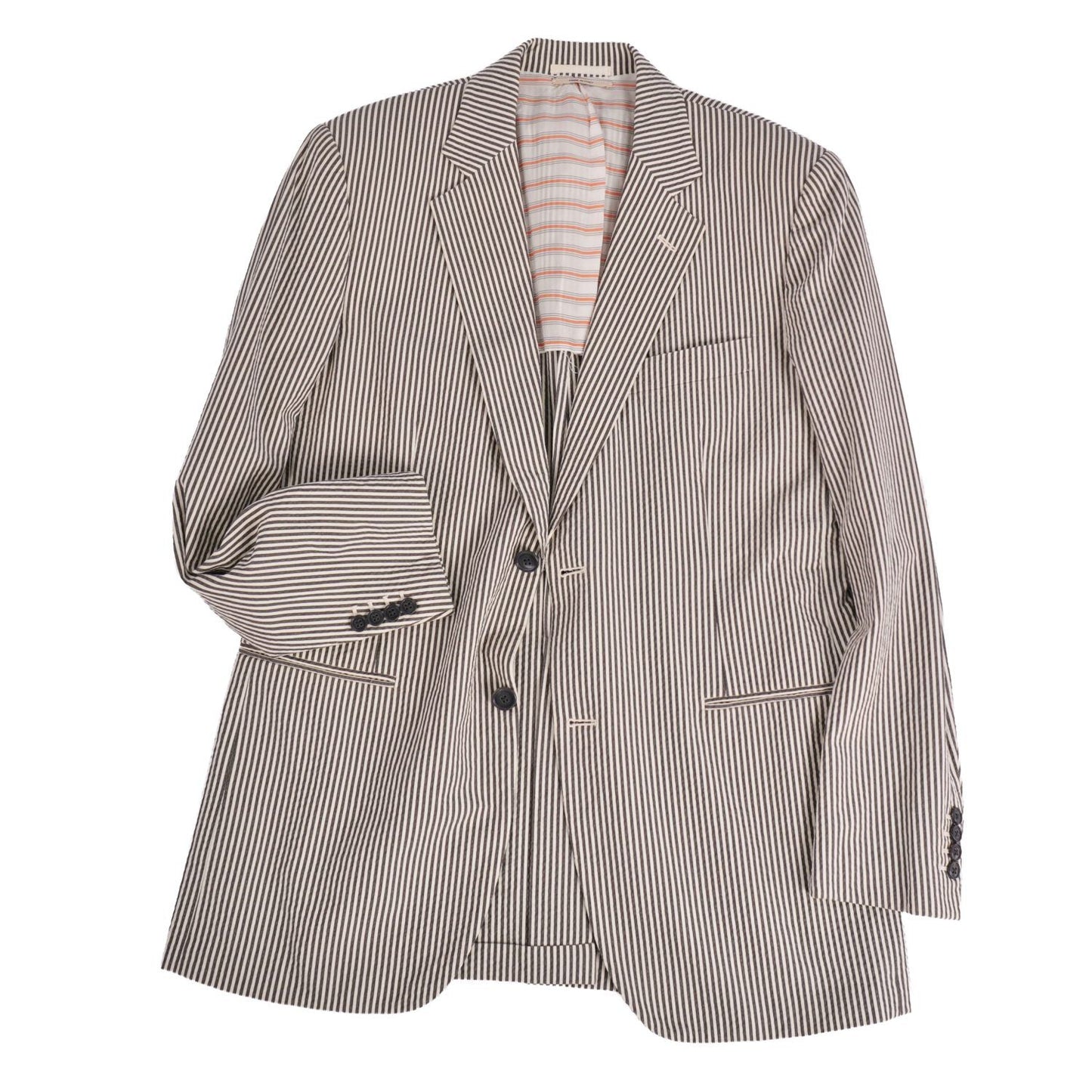 Hermes Jacket Tailored Seersucker — view 2
