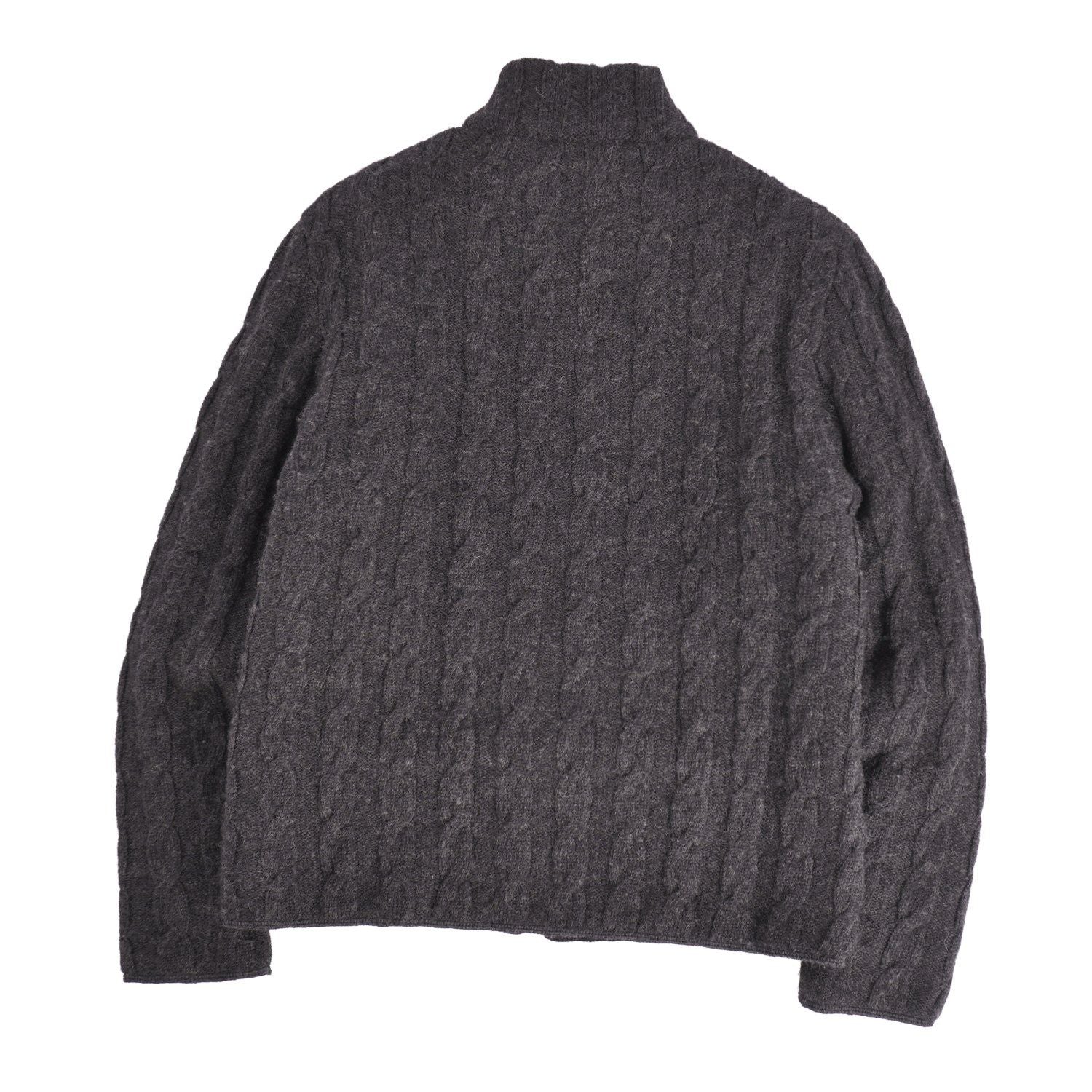 Prada Knit Drivers Sweater Zipping — view 4