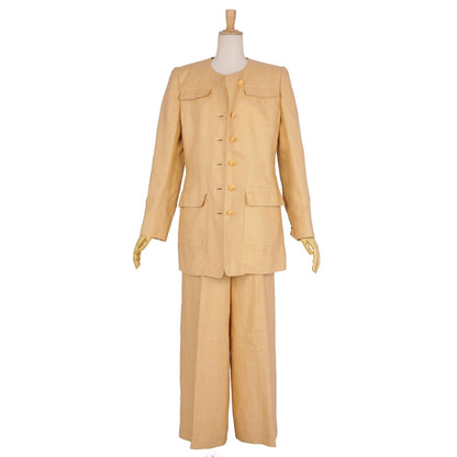 Hermes Vintage Set Pants Suit Linen — view 3