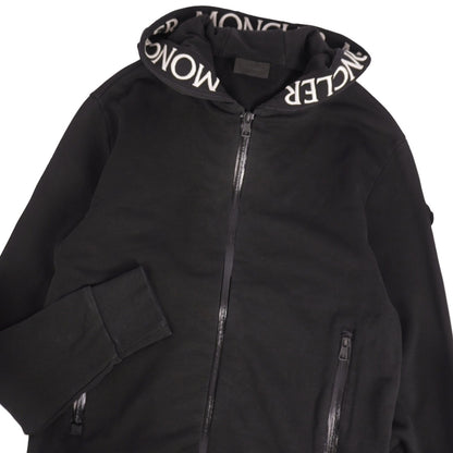 Moncler Hoodie Sweatshirt Black — view 3