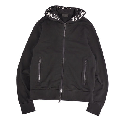 Moncler Hoodie Sweatshirt Black — view 2