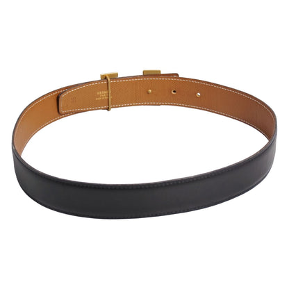 Hermes Vintage 96 Belt Leather River — view 4