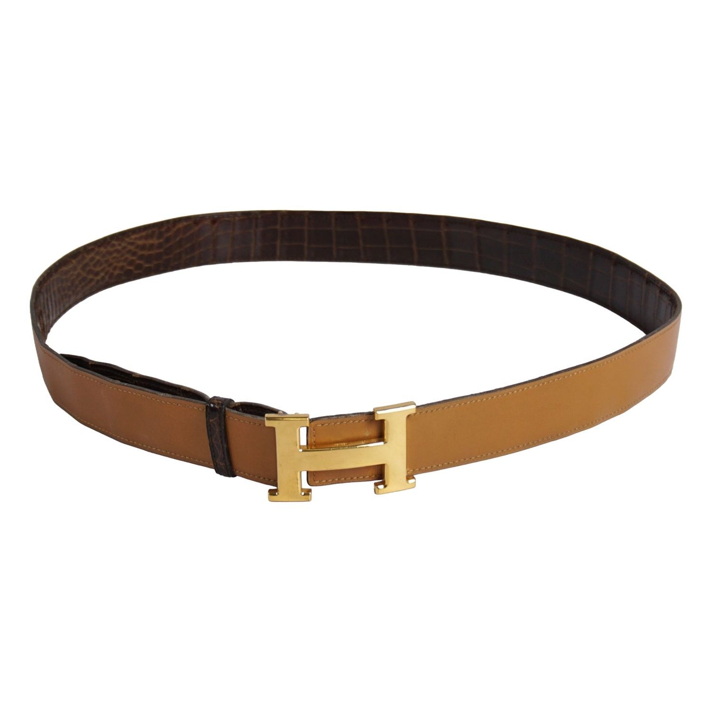 Hermes Vintage Belt Leather River — view 3