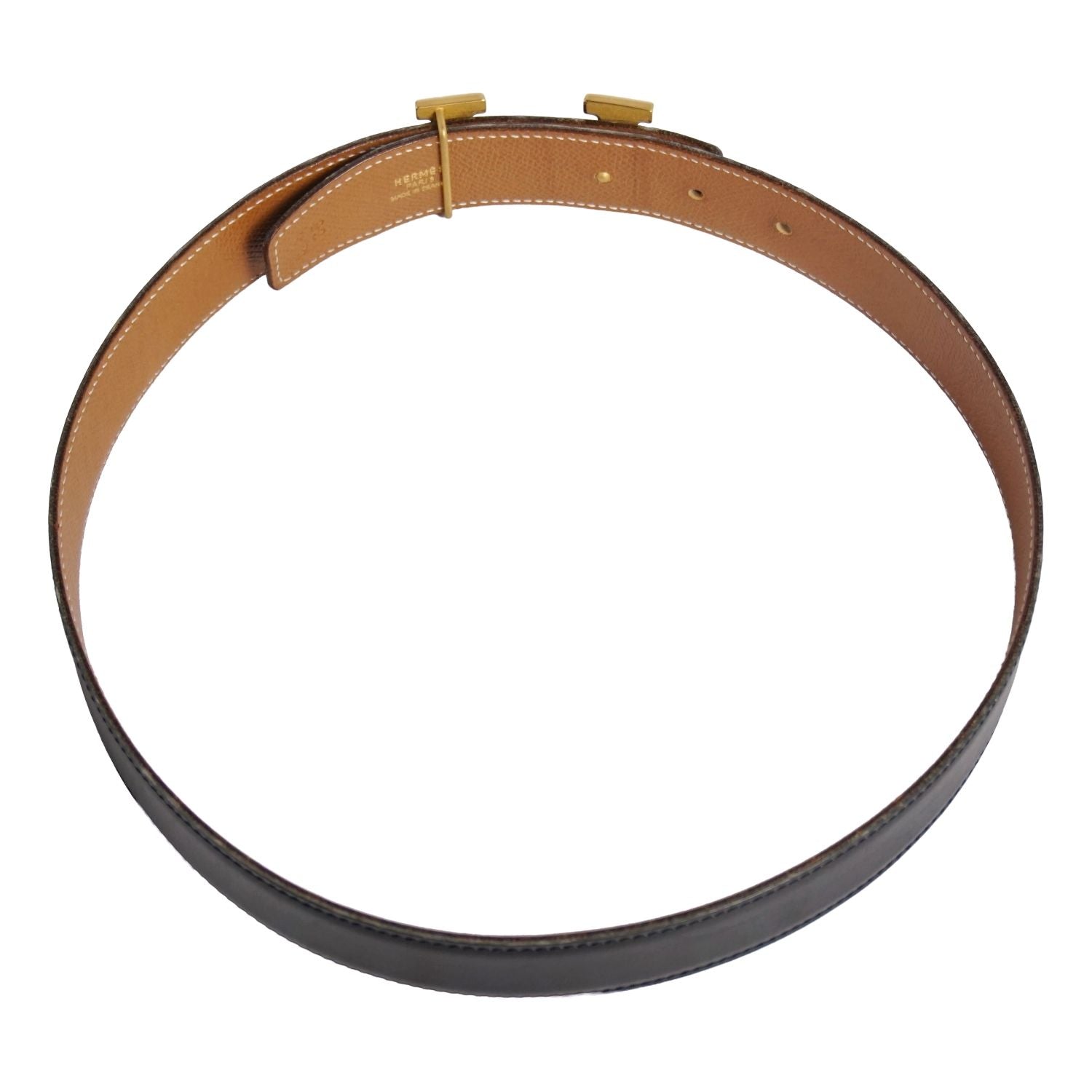 Hermes Vintage 94 Belt Leather River — view 5