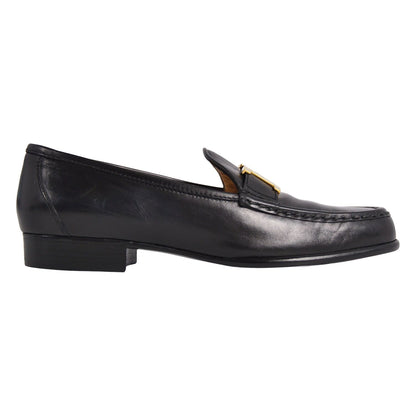 Hermes Loafers Moccasin Logo Constance Leather — view 6