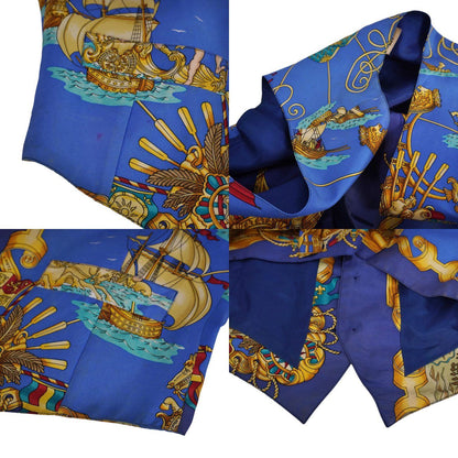 Hermes Vintage Vest Gilet Total Pattern Silk — view 6