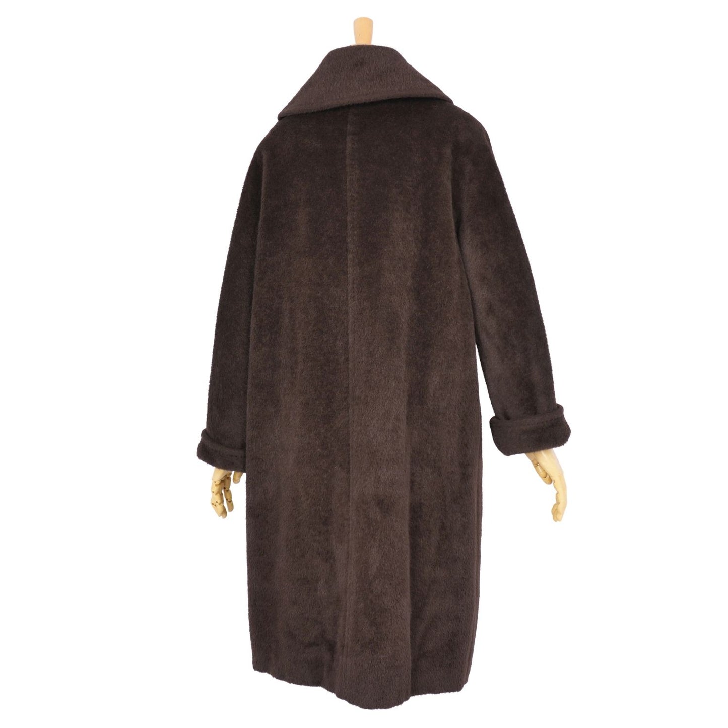 Max Mara Coat White Tag Long Alpaca — view 6