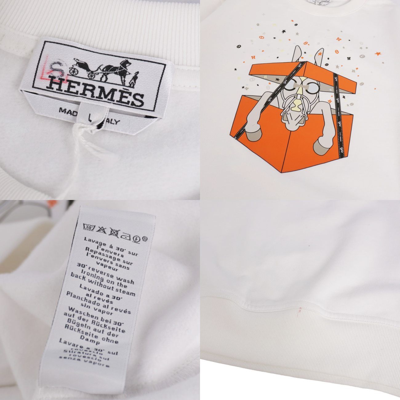 Hermes Sweatshirt 24 SS Pullover — view 5