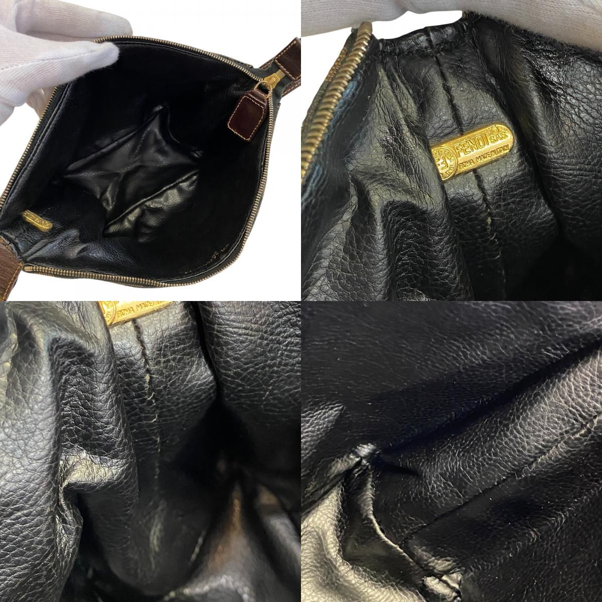 Fendi Vanity Mini Handbag Zukka Makeup Pouch — view 8