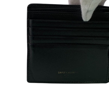 Saint Laurent Compact Wallet YSL Logo Bifold — view 4